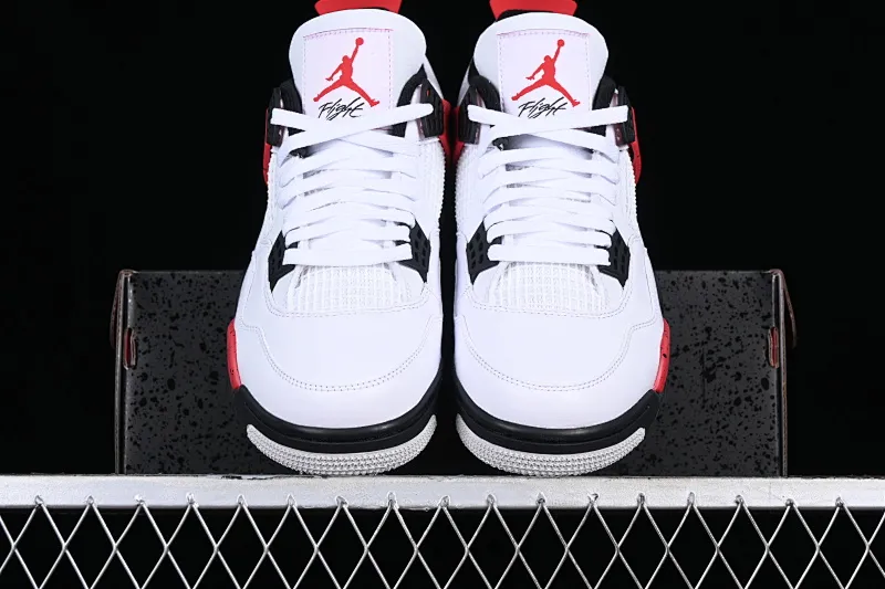 All categories Air Jordan Jordan series basketball shoes Air Jordan 4 LW version Air Jordan 4 Red "Cement" AJ4 Joe 4 red cement reverse flame red DH6927-161